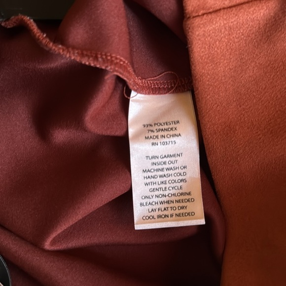 Nanette Lepore Orange Skinny Pants Size XS - Picture 3 of 8